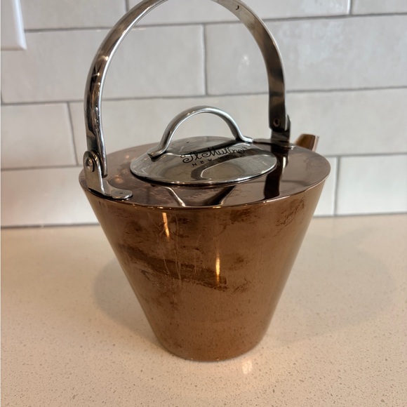 Vintage IL Mulino New York Tea Pot Stainless Steel Infusion - Picture 7 of 10